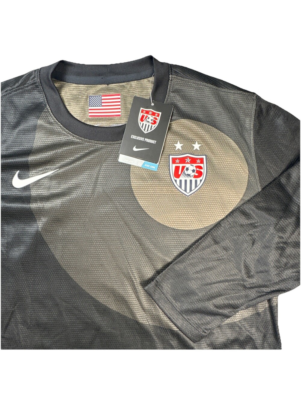NWT Nike Womens Soccer Goalkeeper Jersey Goalie USA National Team 2012/13 USWNT